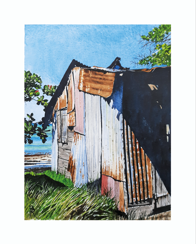 "Les Basses, bord de mer"