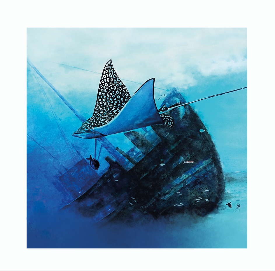 "Marie-Galante côté mer, un ange passe"