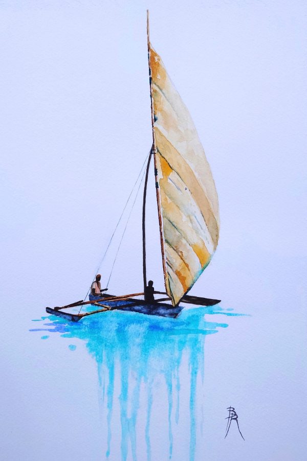 "La voile orange"